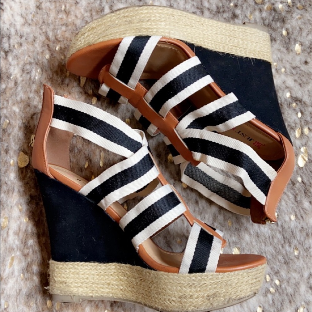 Just Fab Wedges - 8.5